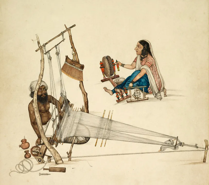 History of handloom weaving in India
